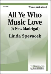 All Ye Who Music Love Three-Part Mixed choral sheet music cover